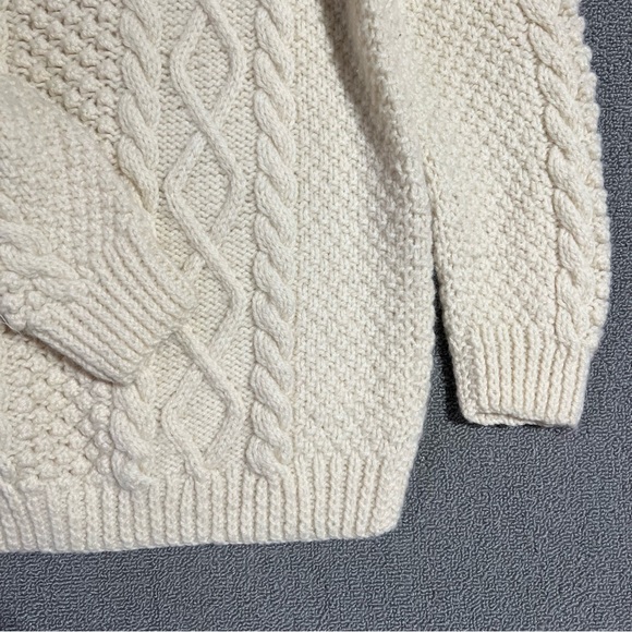 Womens M Wool Sweater Turtleneck Knit - Picture 6 of 9